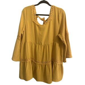 Cotton Chicks Tunic XL BOHO CottageCore Flowy NWT